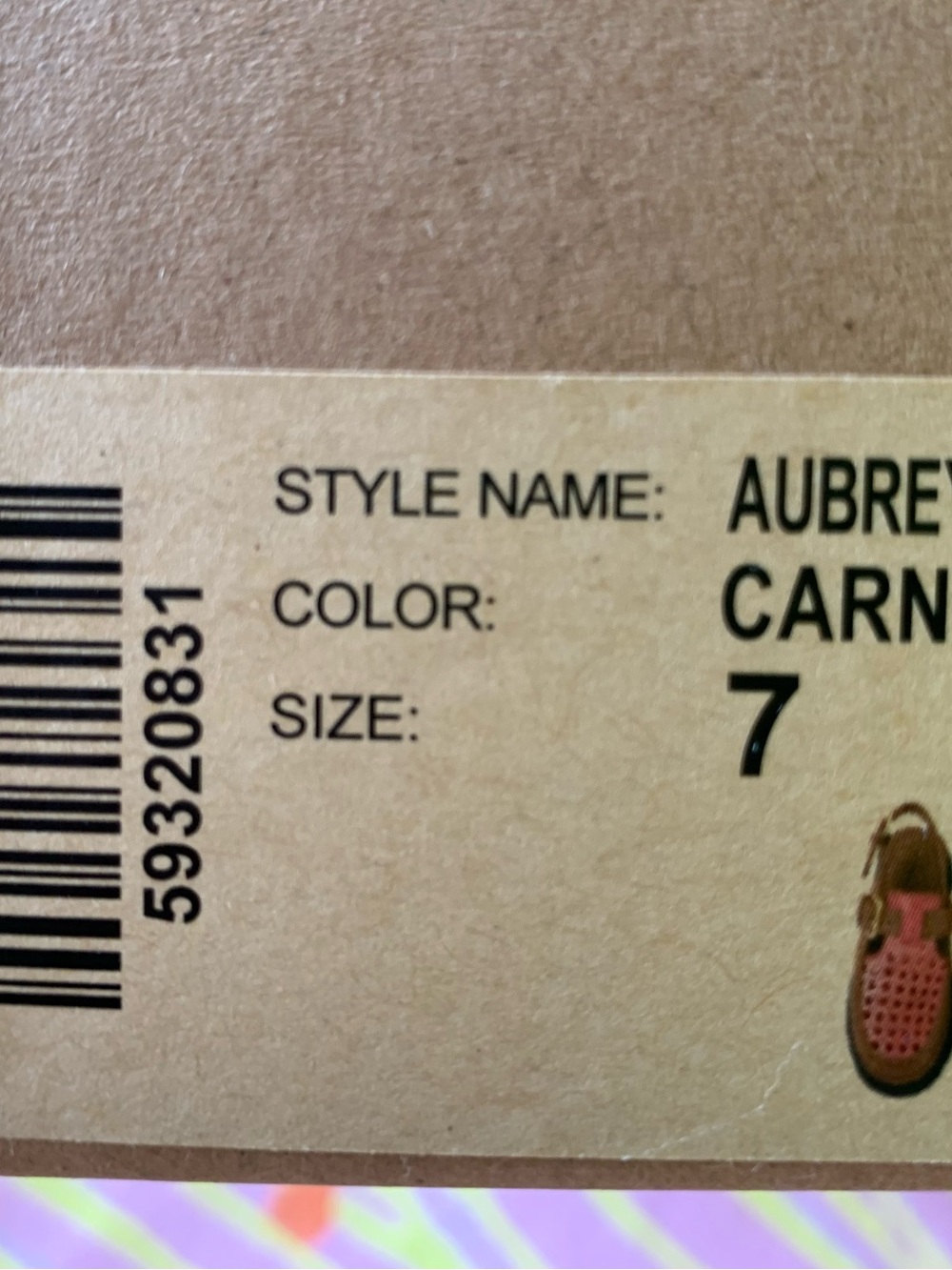 Charlotte Stone Clogs Aubrey Woven - Carnation Size 7 - Picture 6 of 6